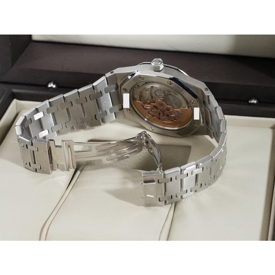 オーデマピゲ ロイヤルオーク ジャンボ エクストラ シン Ref.15202ST.O.0944ST ステンレススチール ホワイト文字盤 | ロイヤルオーク | 07