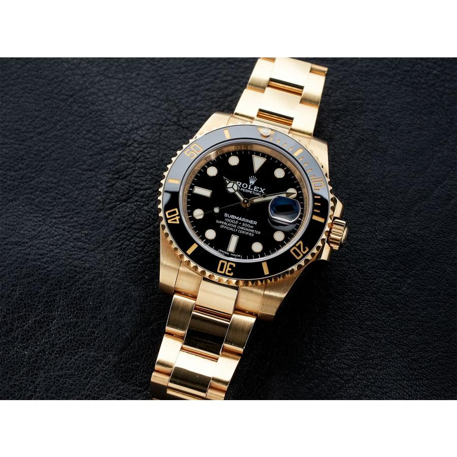 ロレックス サブマリーナー デイト Ref.116618LN イエローゴールド ブラック文字盤 | サブマリーナー | 10