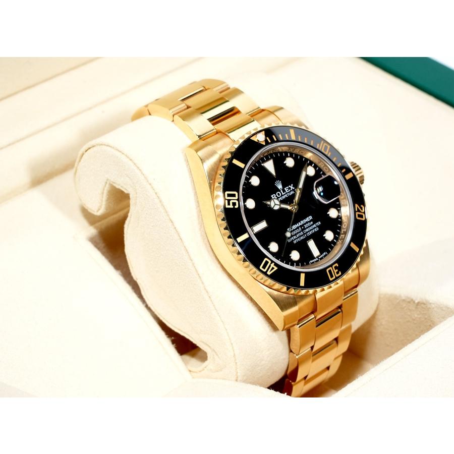 ロレックス サブマリーナー デイト Ref.116618LN イエローゴールド ブラック文字盤 | サブマリーナー | 04