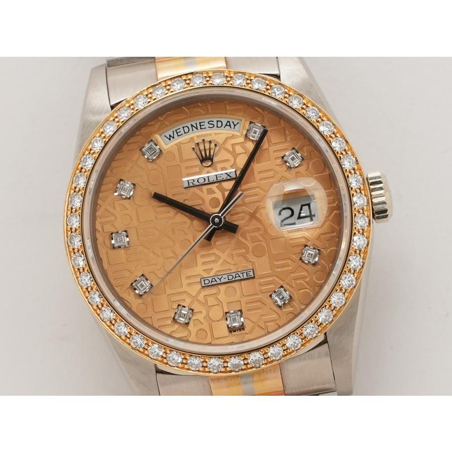 ロレックス デイデイト36 Ref.18349G BIC YG/PG/WG ホリコンピューター（10Pダイヤ）文字盤 | デイデイト | 02