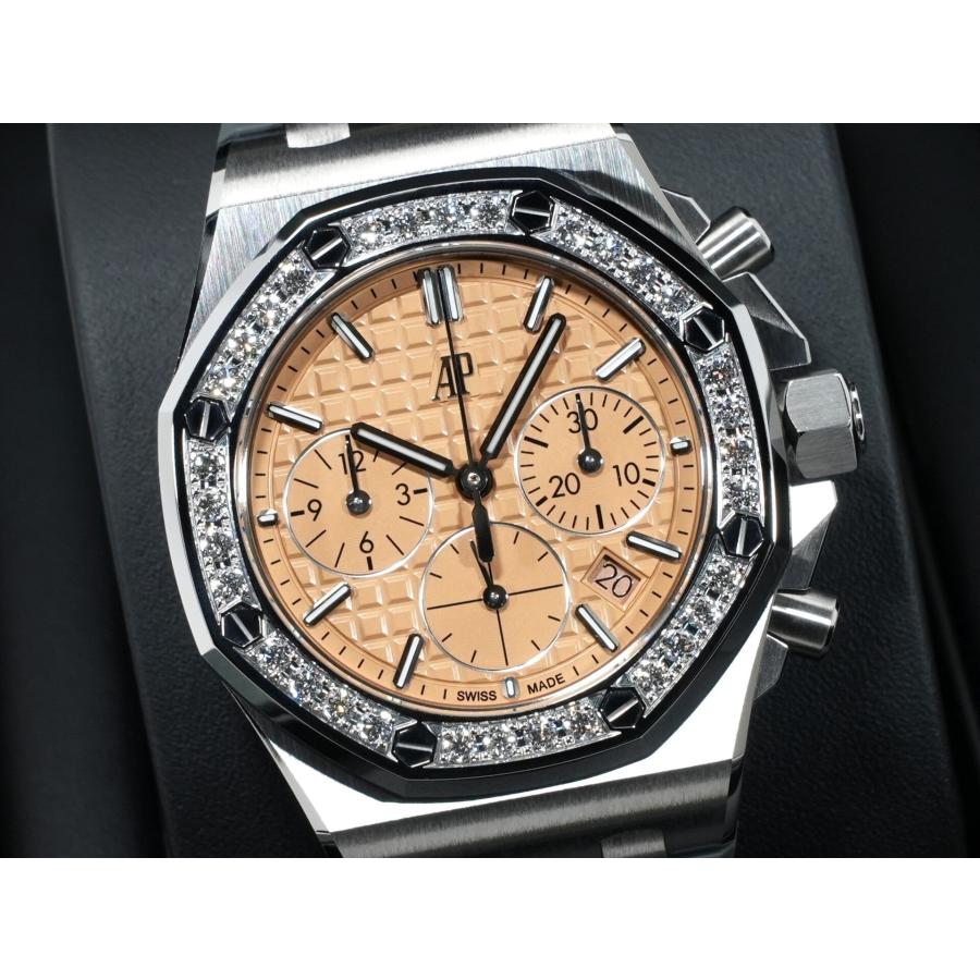 オーデマピゲ ロイヤルオーク オフショア クロノグラフ Ref.26231ST.ZZ.A178CA.01 ステンレススチール サーモン文字盤 | AUDEMARS PIGUET | 02