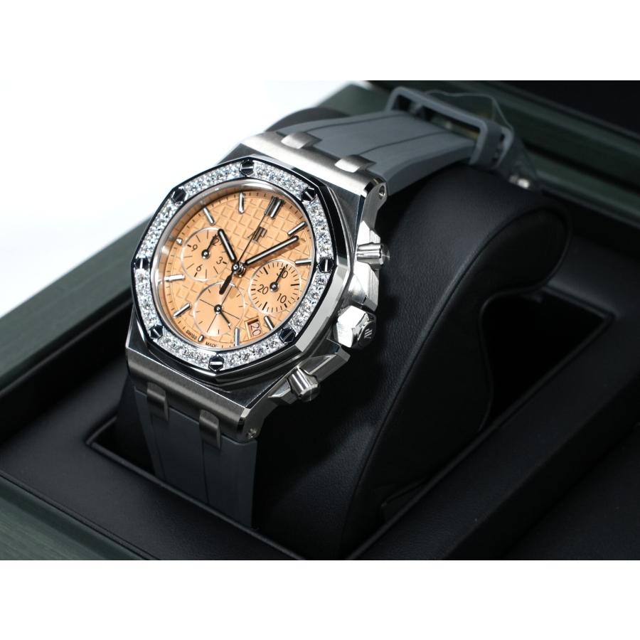 オーデマピゲ ロイヤルオーク オフショア クロノグラフ Ref.26231ST.ZZ.A178CA.01 ステンレススチール サーモン文字盤 | AUDEMARS PIGUET | 03