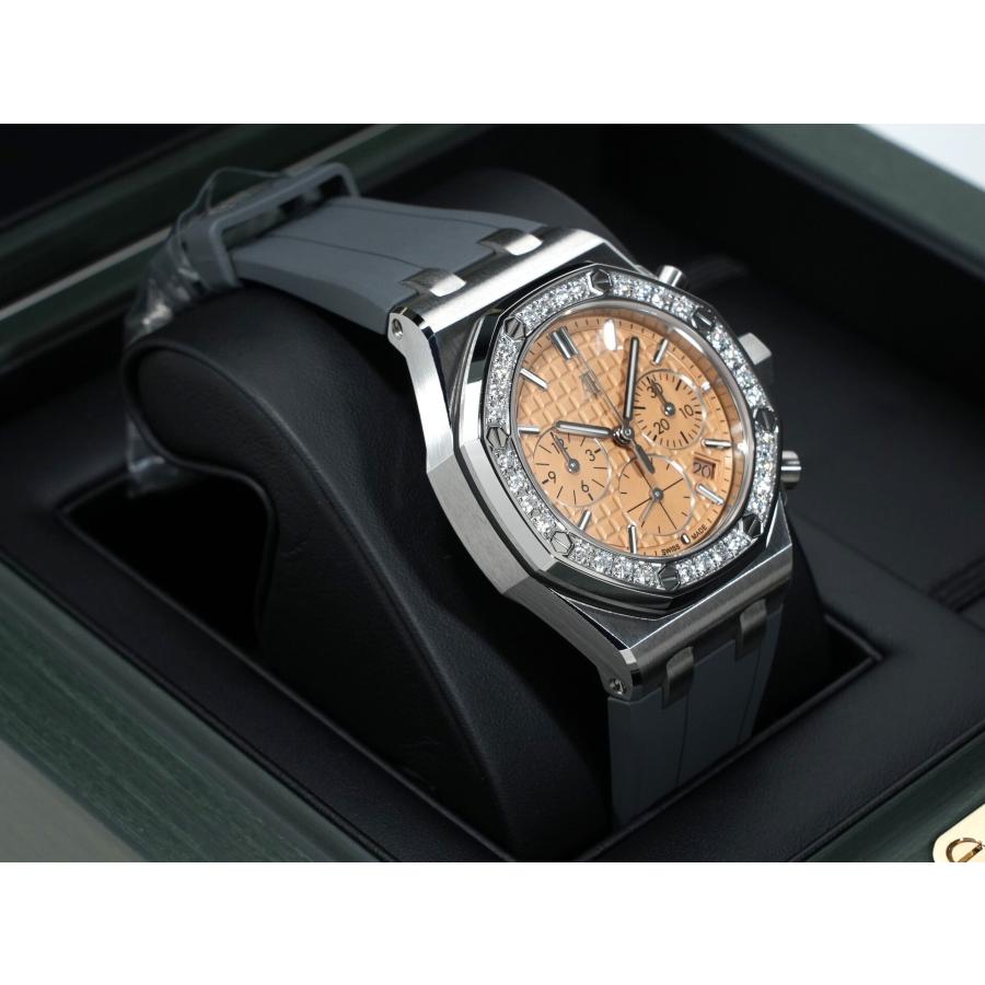 オーデマピゲ ロイヤルオーク オフショア クロノグラフ Ref.26231ST.ZZ.A178CA.01 ステンレススチール サーモン文字盤 | AUDEMARS PIGUET | 04