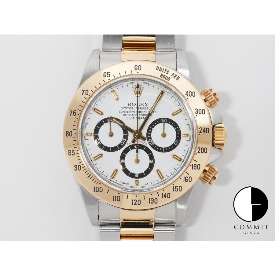 ロレックス デイトナ エルプリメロ Ref.16523 ステンレススチール/イエローゴールド ホワイト文字盤 | コスモグラフ デイトナ