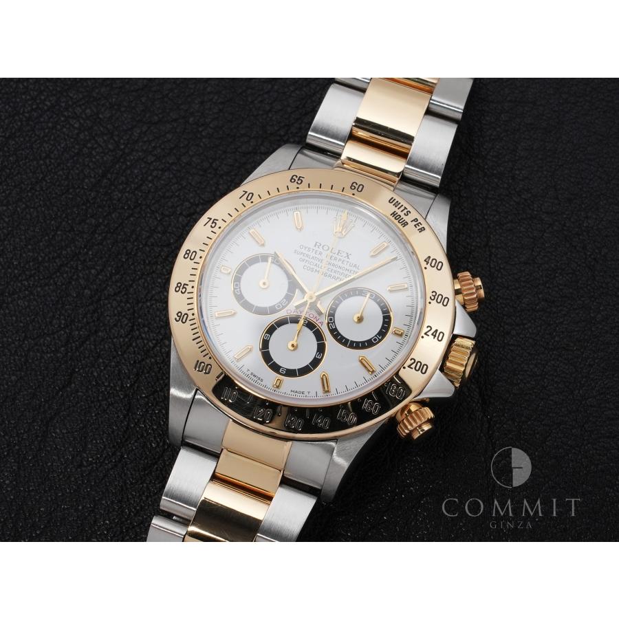 ロレックス デイトナ エルプリメロ Ref.16523 ステンレススチール/イエローゴールド ホワイト文字盤 | コスモグラフ デイトナ | 10