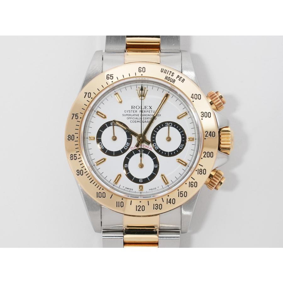 ロレックス デイトナ エルプリメロ Ref.16523 ステンレススチール/イエローゴールド ホワイト文字盤 | コスモグラフ デイトナ | 01