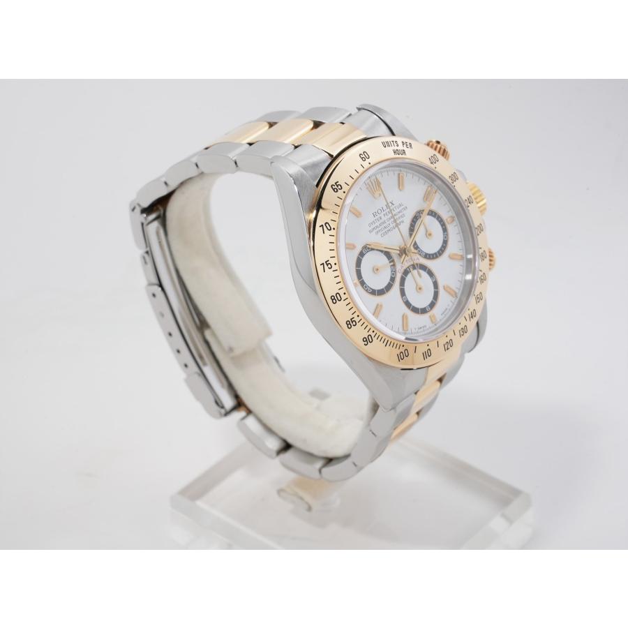 ロレックス デイトナ エルプリメロ Ref.16523 ステンレススチール/イエローゴールド ホワイト文字盤 | コスモグラフ デイトナ | 04