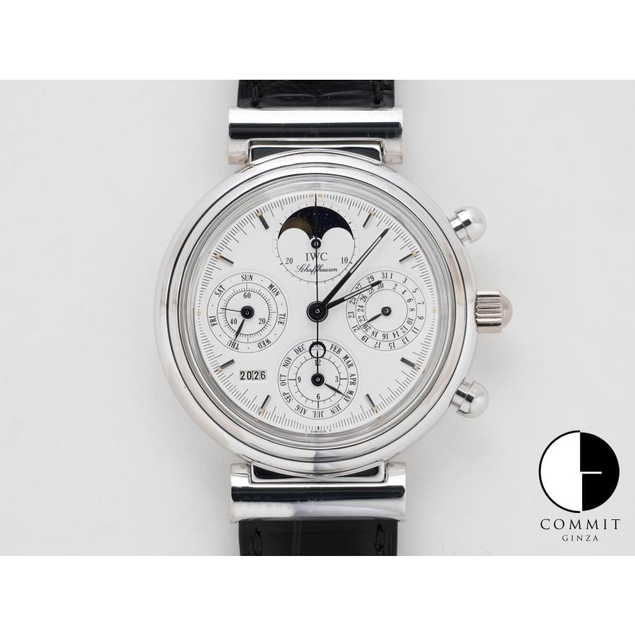 IWC ダ・ヴィンチ パーペチュアルカレンダー クロノグラフ Ref.IW3750 ホワイトゴールド ホワイト文字盤 | IWC SCHAFFHAUSEN