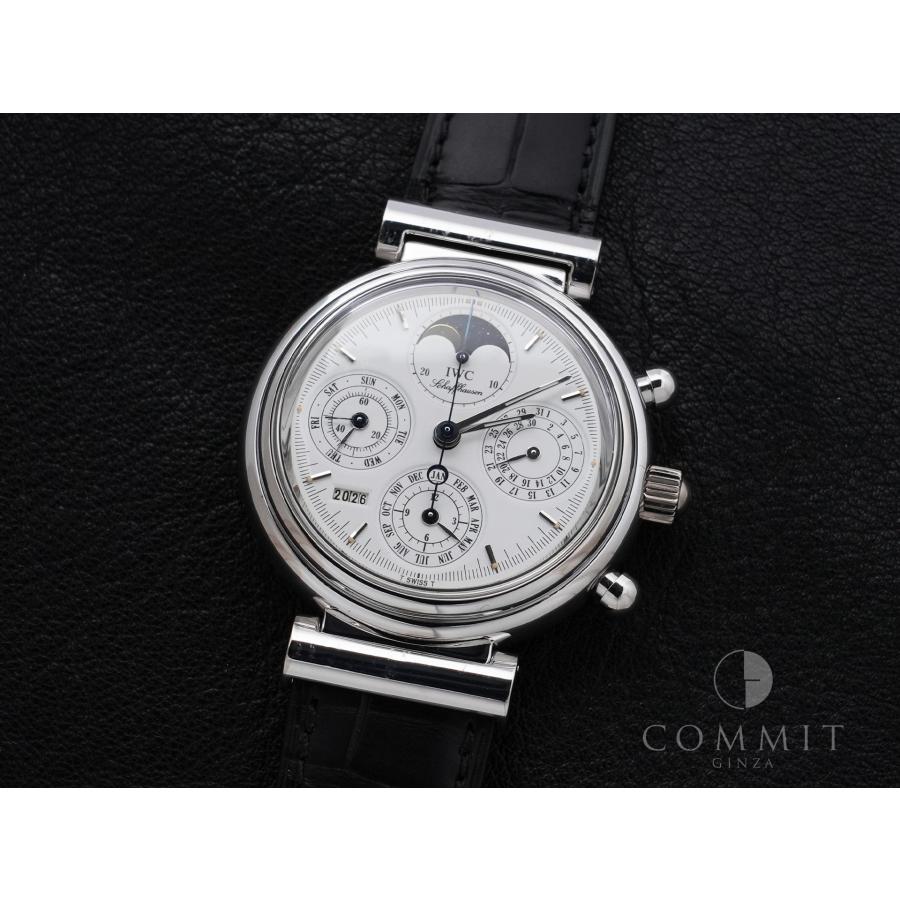 IWC ダ・ヴィンチ パーペチュアルカレンダー クロノグラフ Ref.IW3750 ホワイトゴールド ホワイト文字盤 | IWC SCHAFFHAUSEN | 14