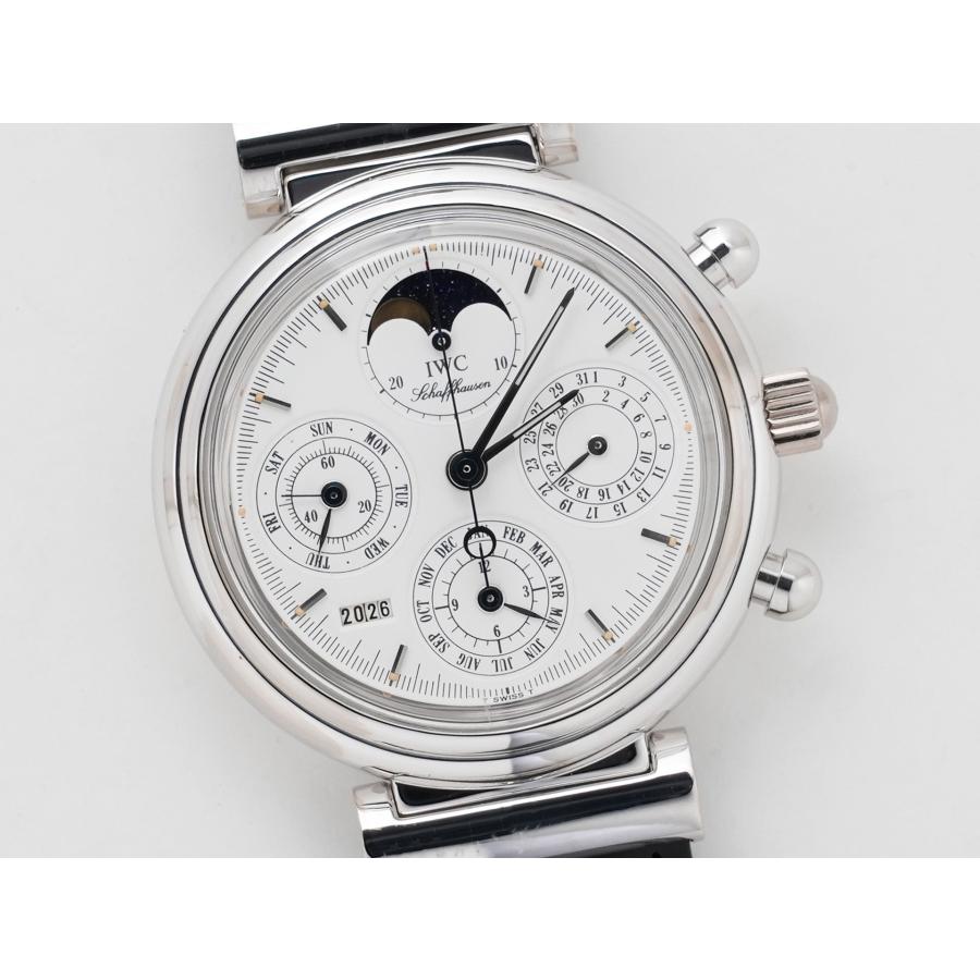 IWC ダ・ヴィンチ パーペチュアルカレンダー クロノグラフ Ref.IW3750 ホワイトゴールド ホワイト文字盤 | IWC SCHAFFHAUSEN | 02