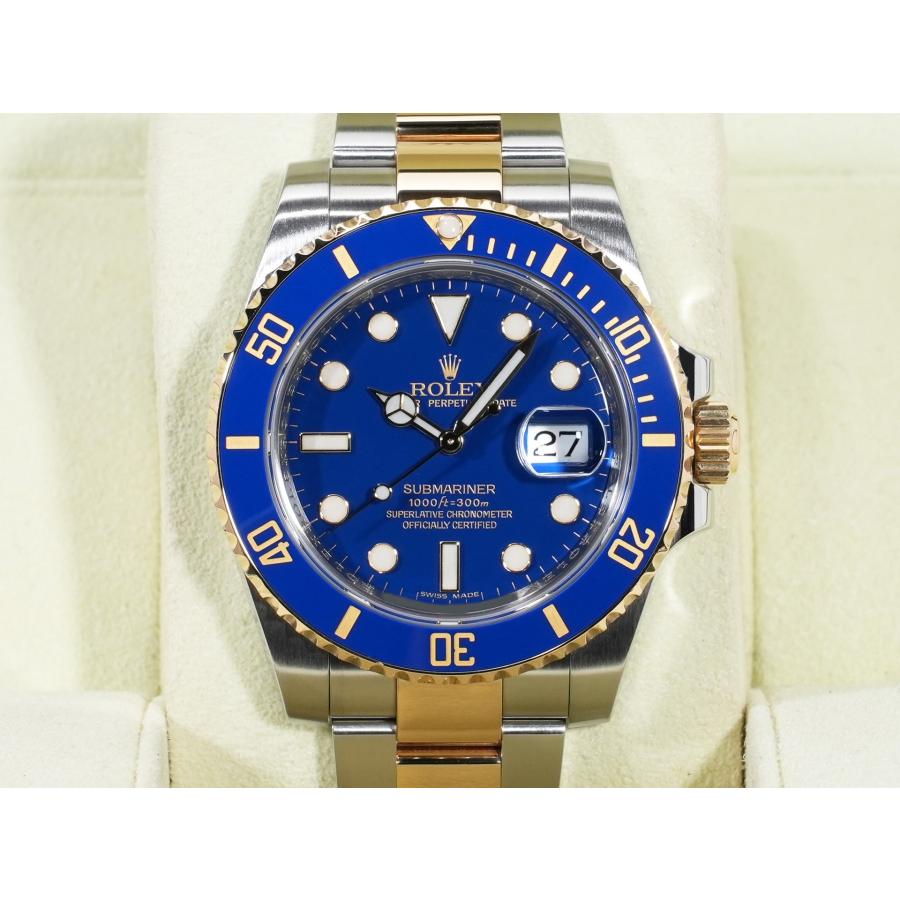 ロレックス サブマリーナー デイト Ref.116613LB SS/YG ブルー文字盤 | サブマリーナー | 01