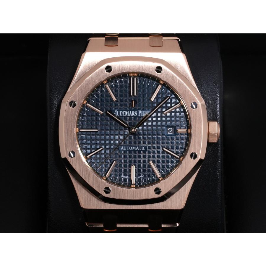 オーデマピゲ ロイヤルオーク Ref.15400OR.OO.1220OR.03 ピンクゴールド ブルー文字盤 | ロイヤルオーク | 01
