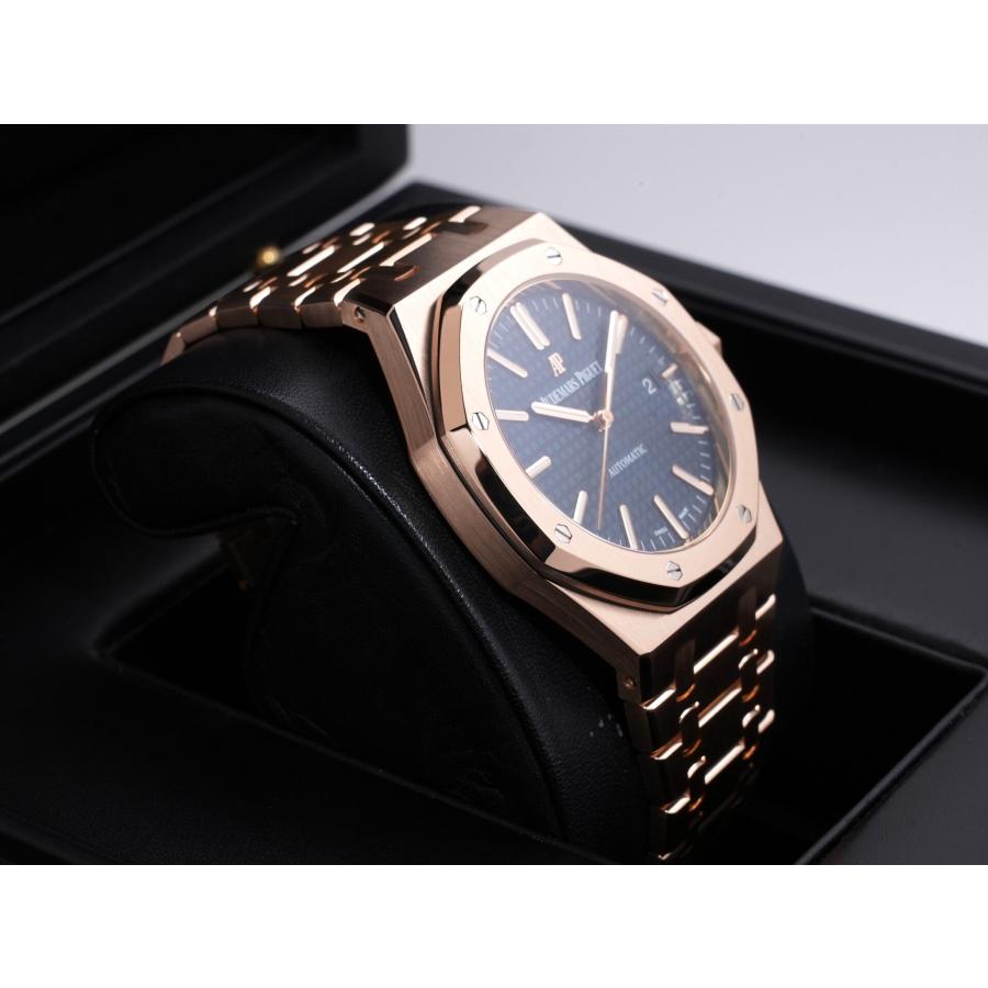 オーデマピゲ ロイヤルオーク Ref.15400OR.OO.1220OR.03 ピンクゴールド ブルー文字盤 | ロイヤルオーク | 04