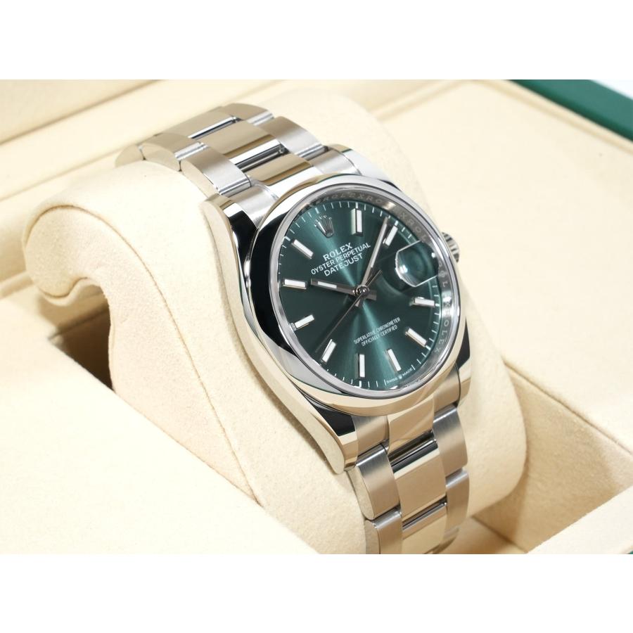 ロレックス デイトジャスト36 Ref.126200 ステンレススチール ミントグリーン文字盤 オイスターブレスレット | デイトジャスト | 04