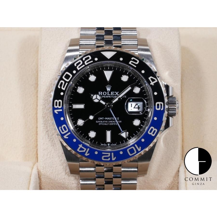 ロレックス GMTマスターII Ref.126710BLNR SS ブラック文字盤 ジュビリーブレスレット | GMTマスター