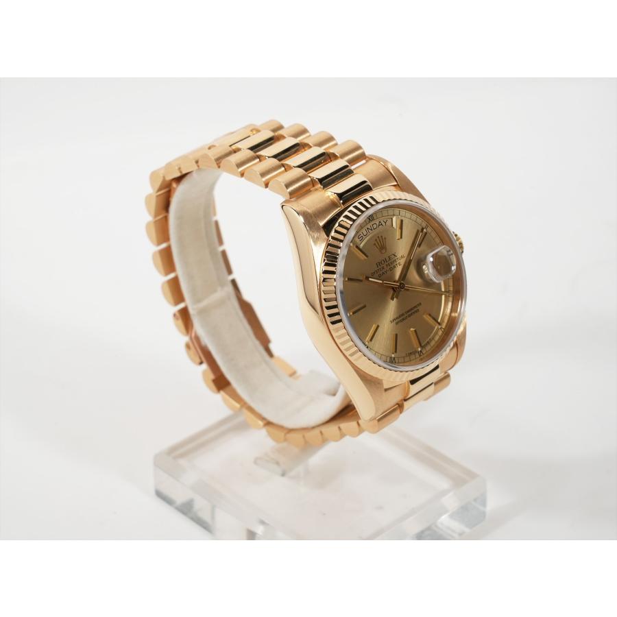 ロレックス デイデイト36 Ref.18038 イエローゴールド シャンパン文字盤 | デイデイト | 04