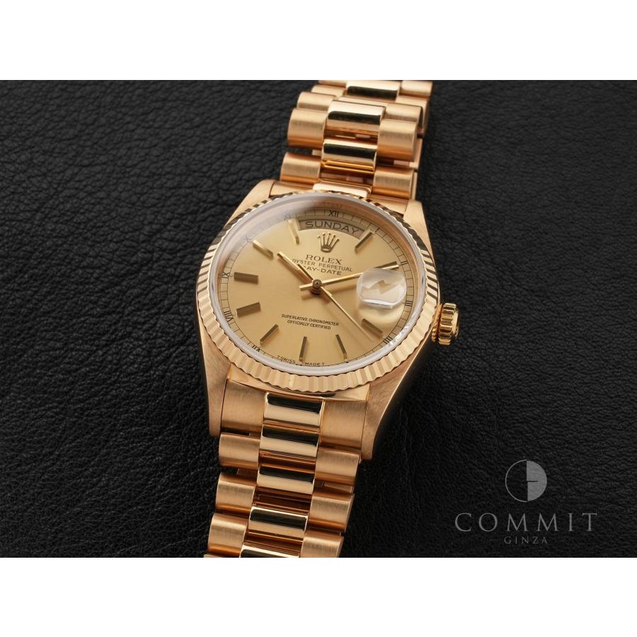 ロレックス デイデイト36 Ref.18038 イエローゴールド シャンパン文字盤 | デイデイト | 09