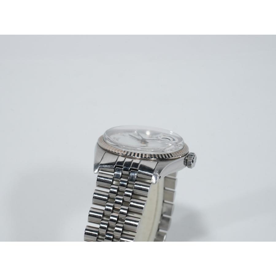 ロレックス デイトジャスト Ref.16014 ステンレススチール/ホワイトゴールド ホワイトバックリー文字盤 | デイトジャスト | 05