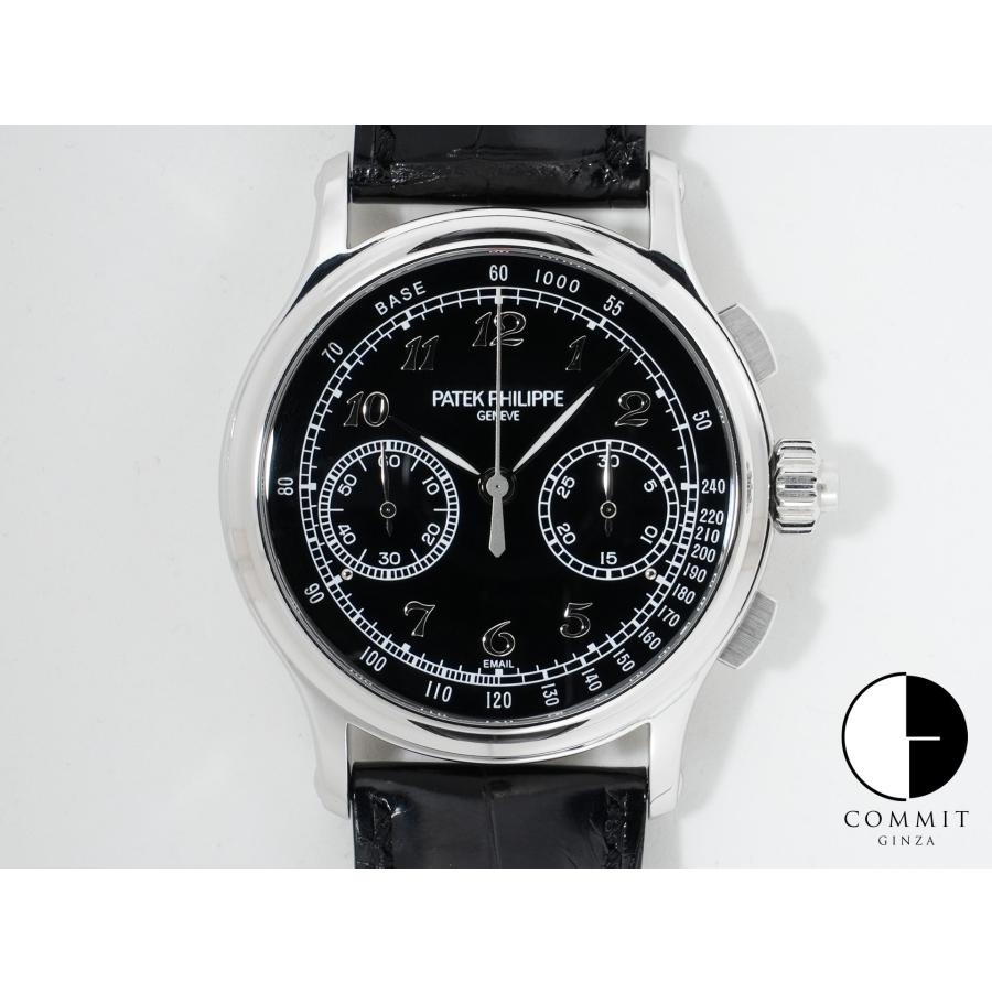 パテックフィリップ スプリットセコンド クロノグラフ Ref.5370P-001 プラチナ ブラック エナメル文字盤 | PATEK PHILIPPE