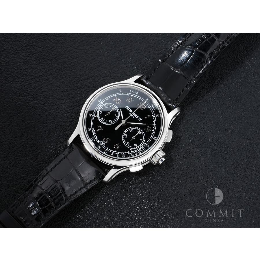 パテックフィリップ スプリットセコンド クロノグラフ Ref.5370P-001 プラチナ ブラック エナメル文字盤 | PATEK PHILIPPE | 13