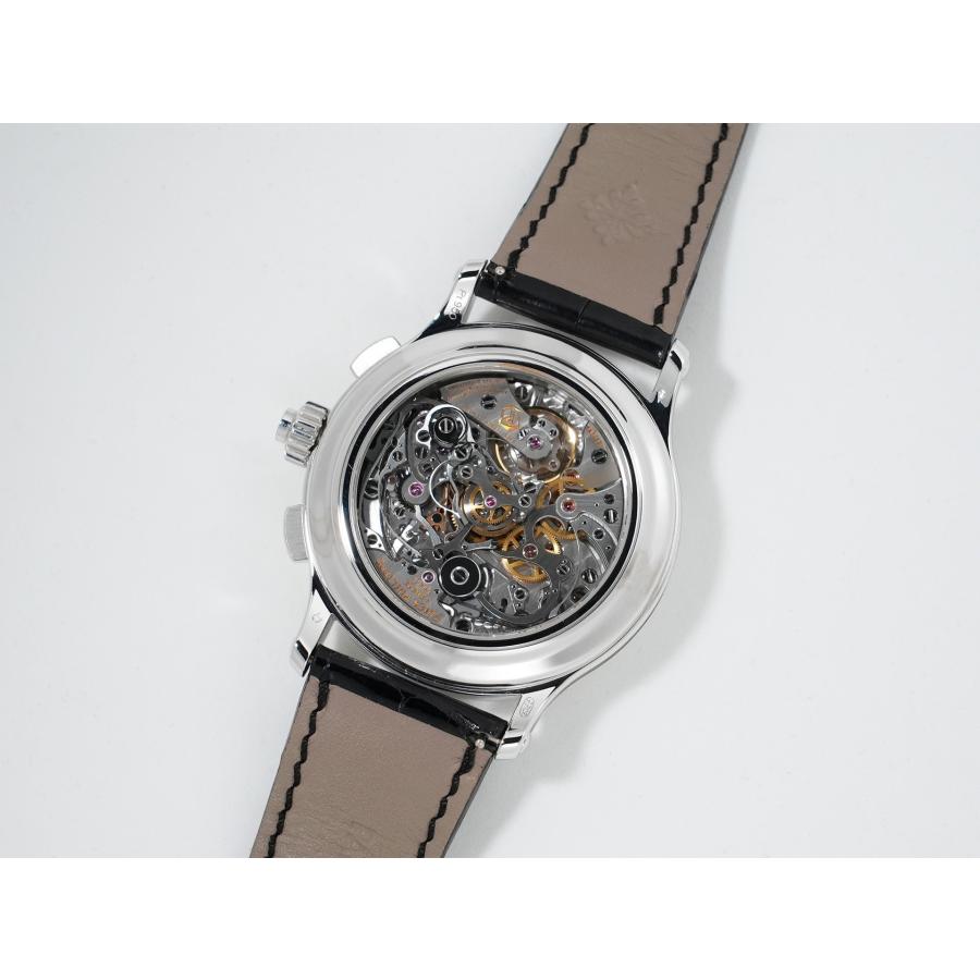 パテックフィリップ スプリットセコンド クロノグラフ Ref.5370P-001 プラチナ ブラック エナメル文字盤 | PATEK PHILIPPE | 06