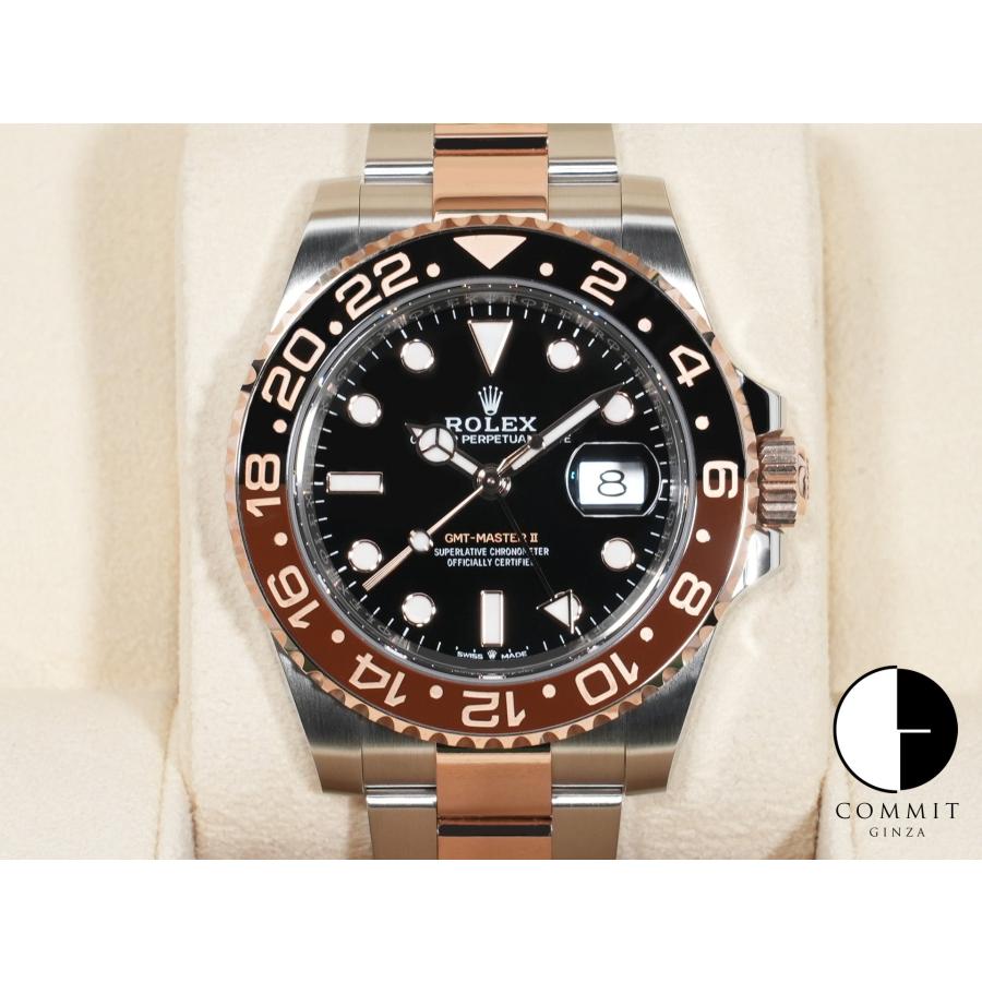 ロレックス GMTマスターII Ref.126711CHNR SS/ERG ブラック文字盤 | GMTマスター
