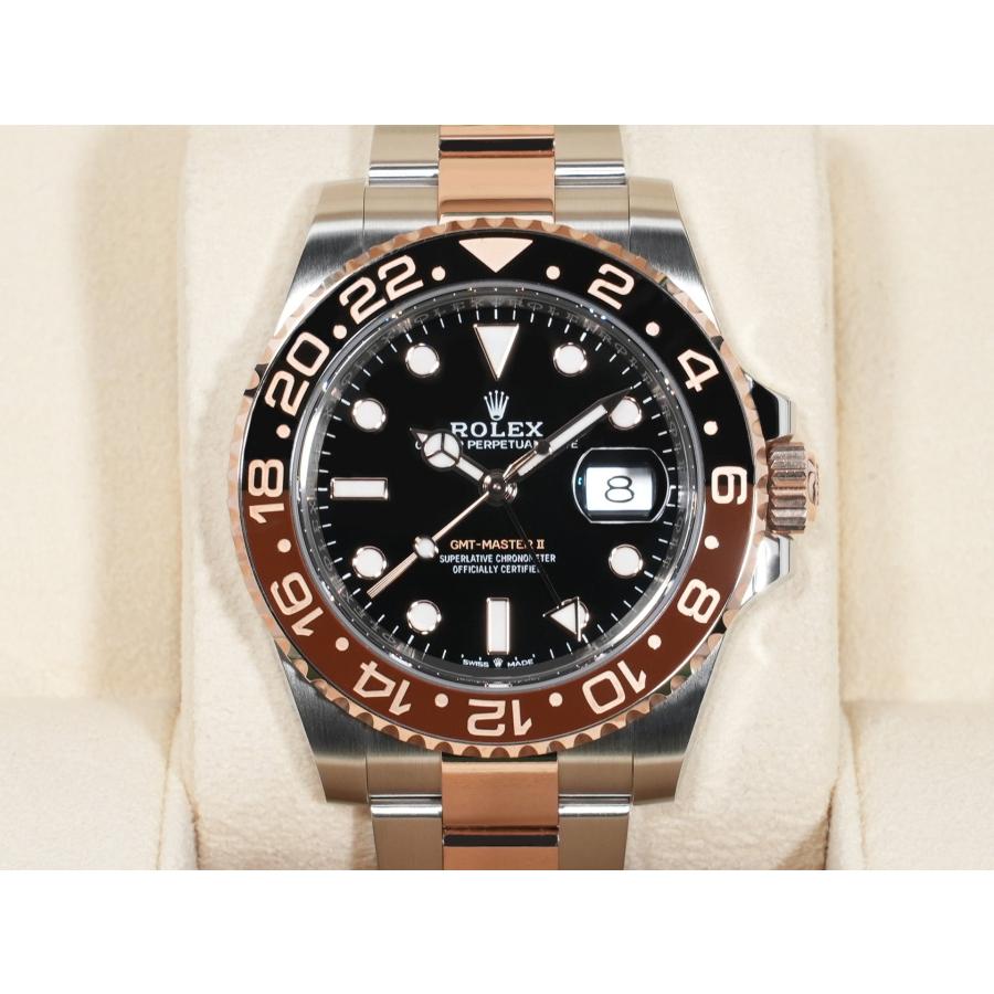 ロレックス GMTマスターII Ref.126711CHNR SS/ERG ブラック文字盤 | GMTマスター | 01