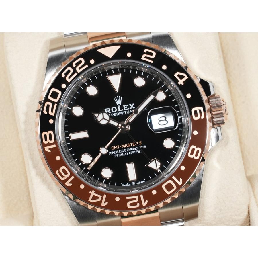 ロレックス GMTマスターII Ref.126711CHNR SS/ERG ブラック文字盤 | GMTマスター | 02