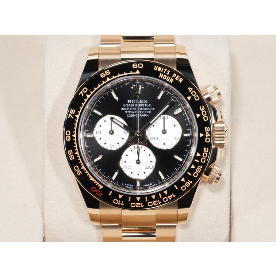 ロレックス デイトナ Ref.126528LN イエローゴールド ブライトブラック文字盤 | コスモグラフ デイトナ | 01