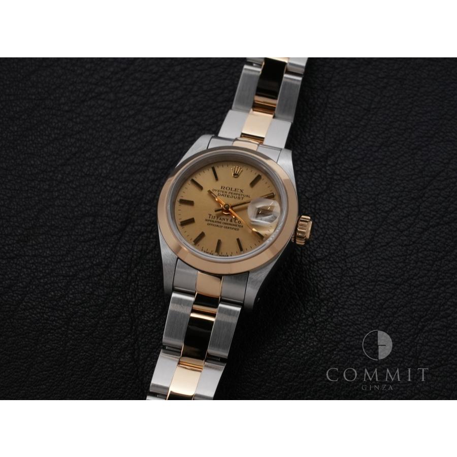 ロレックス デイトジャスト TIFFANY＆Co. Ref.69163 SS/YG シャンパン文字盤 | デイトジャスト | 10
