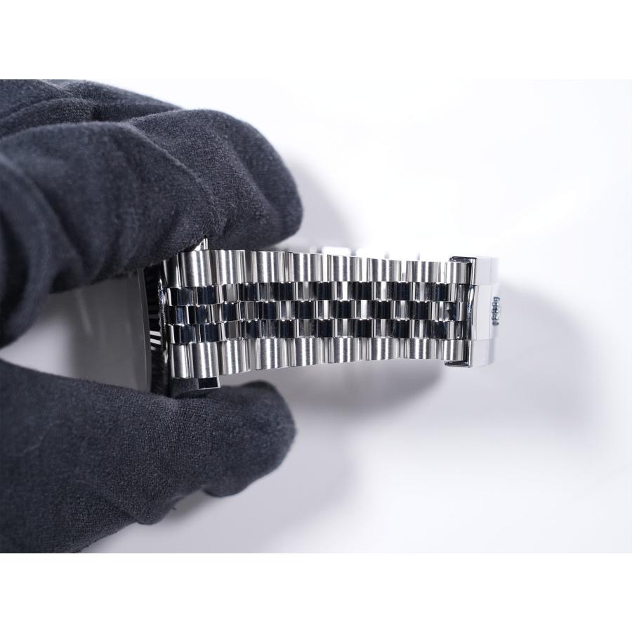 ロレックス デイトジャスト36 Ref.126234 ステンレススチール/ホワイトゴールド グリーンパーム文字盤 ジュビリーブレスレット | デイトジャスト | 08