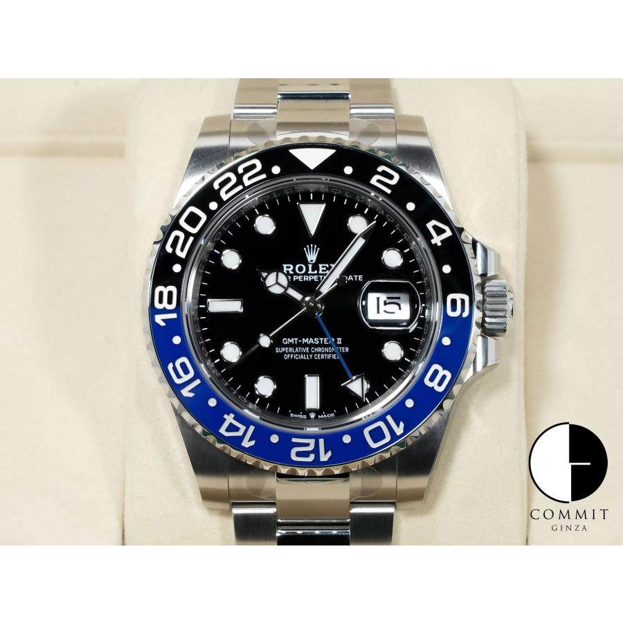 ロレックス GMTマスターII Ref.126710BLNR ステンレススチール ブラック文字盤 オイスターブレスレット | GMTマスター