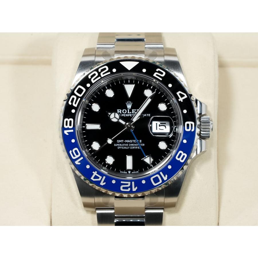 ロレックス GMTマスターII Ref.126710BLNR ステンレススチール ブラック文字盤 オイスターブレスレット | GMTマスター | 01