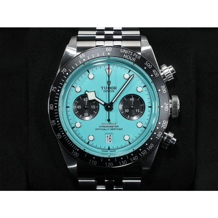 チューダー(チュードル) ブラックベイ クロノ Ref.79360N ステンレススチール フラミンゴブルー文字盤 | TUDOR | 01
