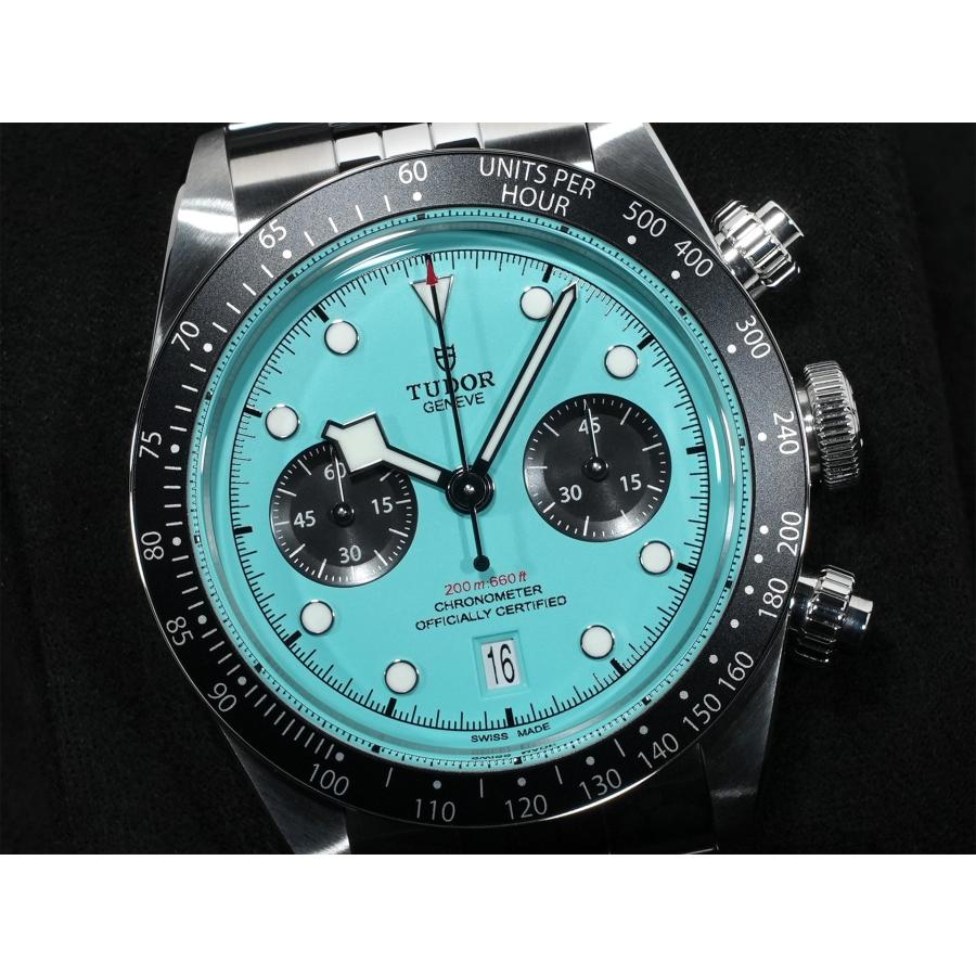 チューダー(チュードル) ブラックベイ クロノ Ref.79360N ステンレススチール フラミンゴブルー文字盤 | TUDOR | 02