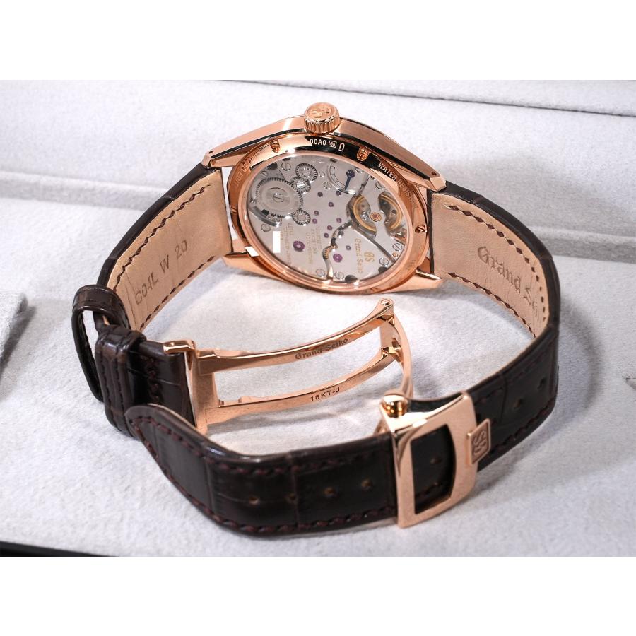 グランドセイコー メカニカルハイビート 36000 80 Hours 限定モデル Ref.SLGW002 ピンクゴールド シルバー文字盤 | Grand Seiko | 06