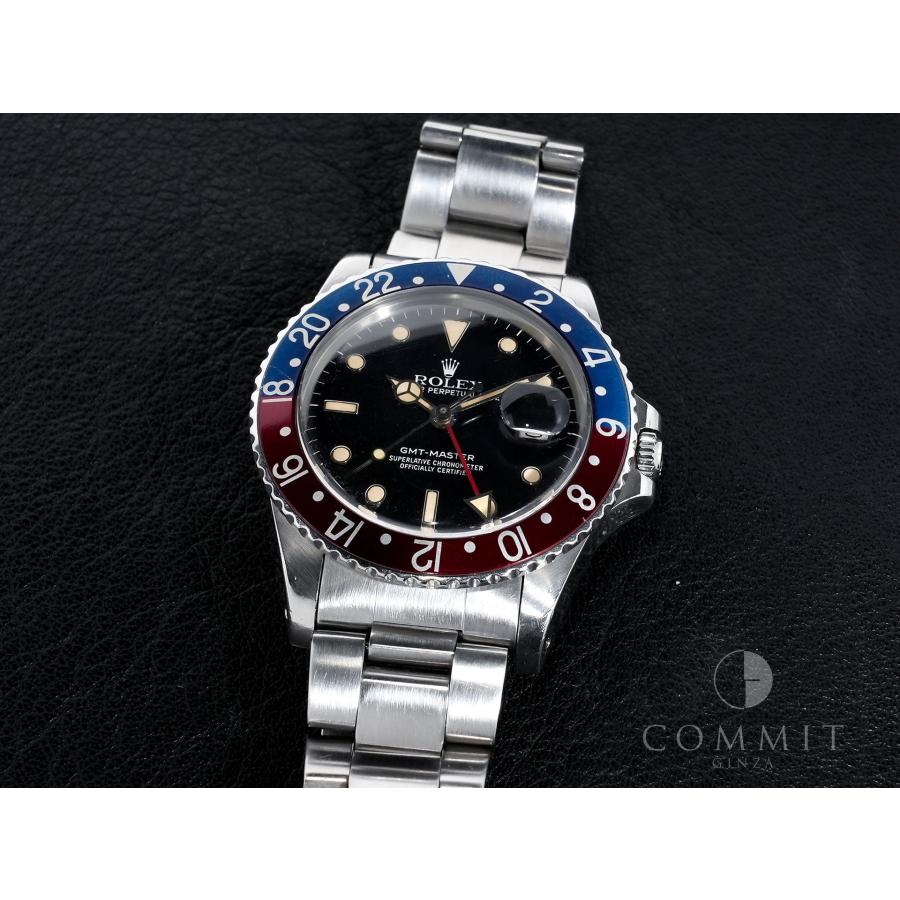 ロレックス GMTマスター Ref.16750 ステンレススチール ブラック文字盤 オイスターブレスレット | GMTマスター | 09