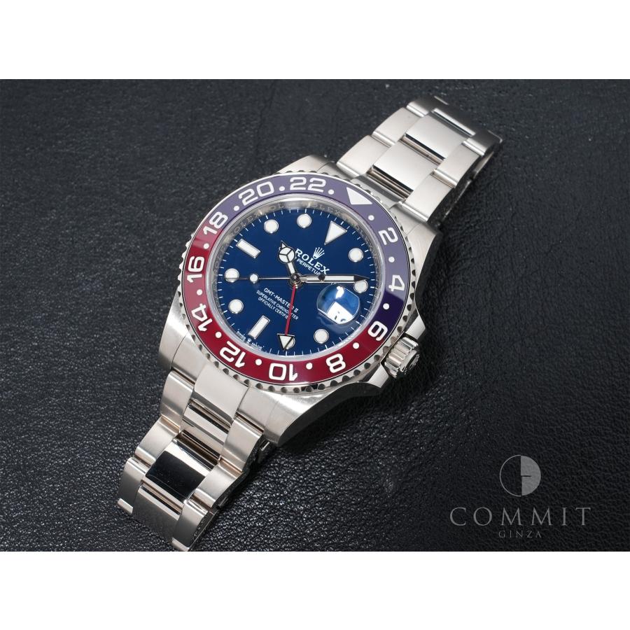 ロレックス GMTマスターII Ref.126719BLRO ホワイトゴールド ミッドナイトブルー文字盤 オイスターブレスレット | GMTマスター | 10