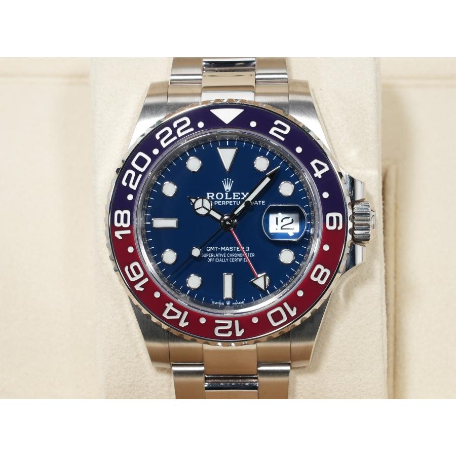 ロレックス GMTマスターII Ref.126719BLRO ホワイトゴールド ミッドナイトブルー文字盤 オイスターブレスレット | GMTマスター | 01