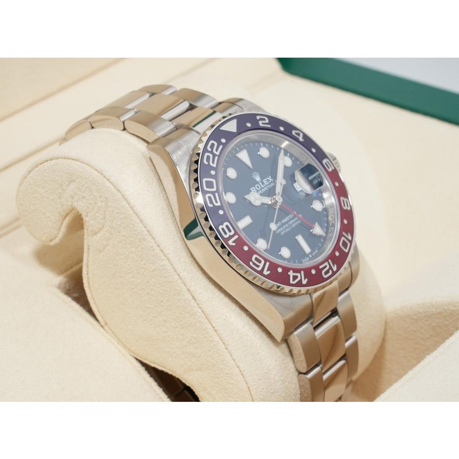 ロレックス GMTマスターII Ref.126719BLRO ホワイトゴールド ミッドナイトブルー文字盤 オイスターブレスレット | GMTマスター | 04