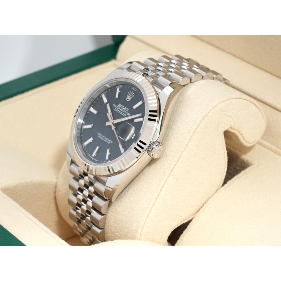 ロレックス デイトジャスト41 Ref.126334 ステンレススチール/ホワイトゴールド ブライトブルー文字盤 ジュビリーブレスレット | デイトジャスト | 03