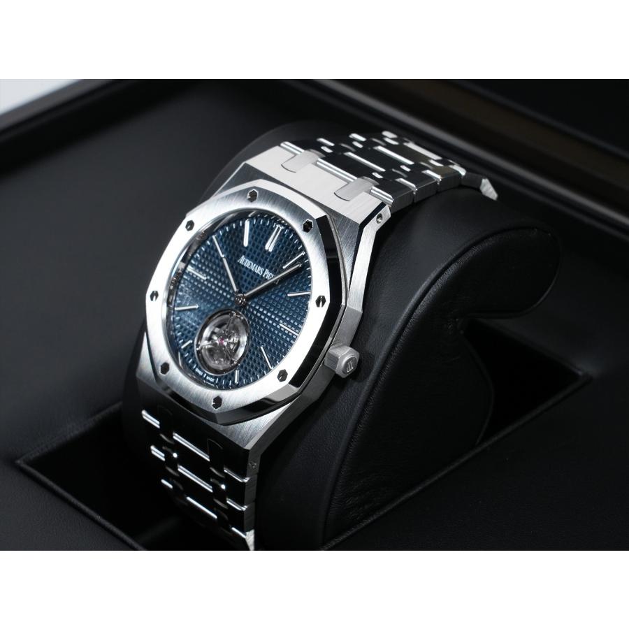オーデマピゲ ロイヤル?オーク フライング トゥールビヨン エクストラ シン (RD#3) Ref.26670ST.OO.1240ST.02 ステンレススチール ブルー文字盤 | AUDEMARS PIGUET | 03