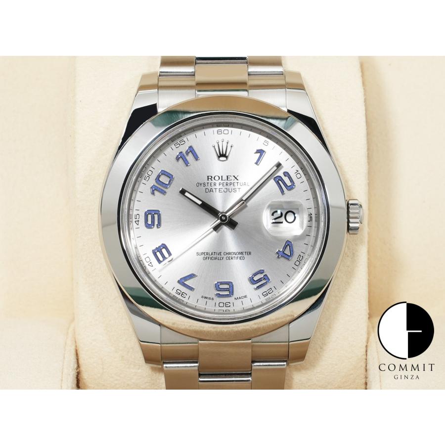 ロレックス デイトジャストII Ref.116300 ステンレススチール シルバーアラビア文字盤 オイスターブレスレット | デイトジャスト