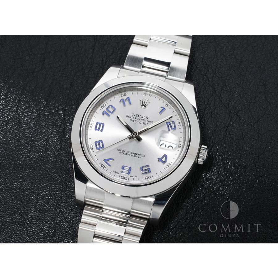 ロレックス デイトジャストII Ref.116300 ステンレススチール シルバーアラビア文字盤 オイスターブレスレット | デイトジャスト | 10