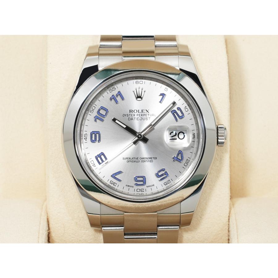 ロレックス デイトジャストII Ref.116300 ステンレススチール シルバーアラビア文字盤 オイスターブレスレット | デイトジャスト | 01
