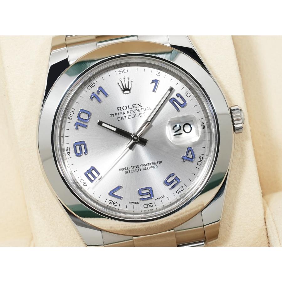 ロレックス デイトジャストII Ref.116300 ステンレススチール シルバーアラビア文字盤 オイスターブレスレット | デイトジャスト | 02