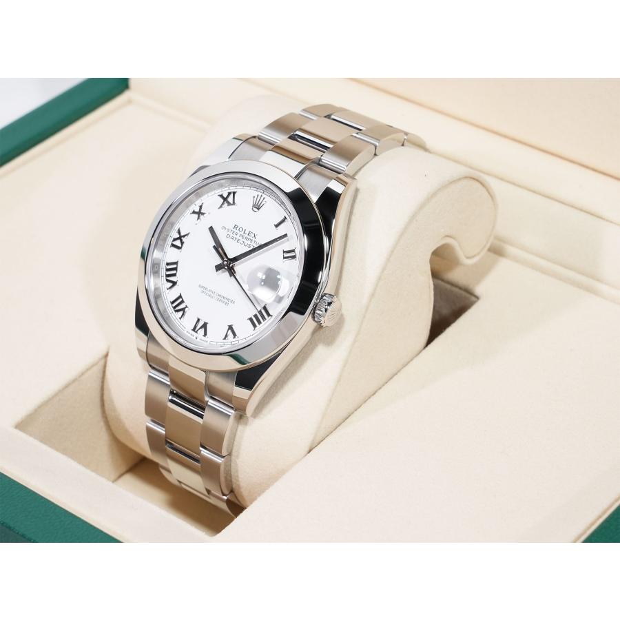 ロレックス デイトジャスト41 Ref.126300 ステンレススチール ホワイト文字盤 オイスターブレスレット | デイトジャスト | 03