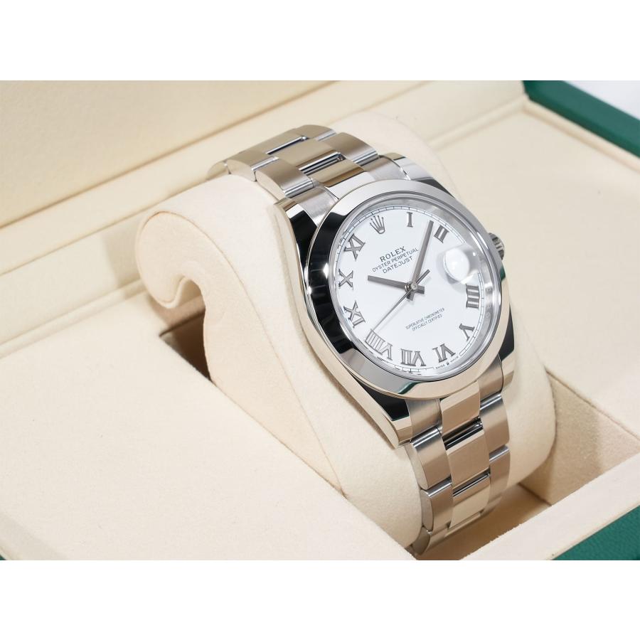ロレックス デイトジャスト41 Ref.126300 ステンレススチール ホワイト文字盤 オイスターブレスレット | デイトジャスト | 04