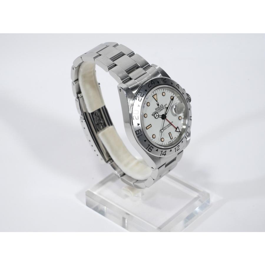 ロレックス エクスプローラーII Ref.16570 ステンレススチール ホワイト文字盤 オイスターブレスレット | エクスプローラーII | 04