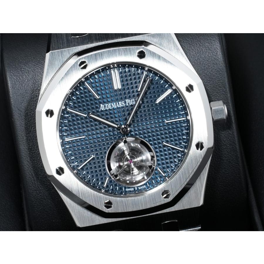 オーデマピゲ ロイヤルオーク フライング トゥールビヨン エクストラ シン (RD#3) Ref.26670ST.OO.1240ST.02 ステンレススチール ブルー文字盤 | ロイヤルオーク | 02